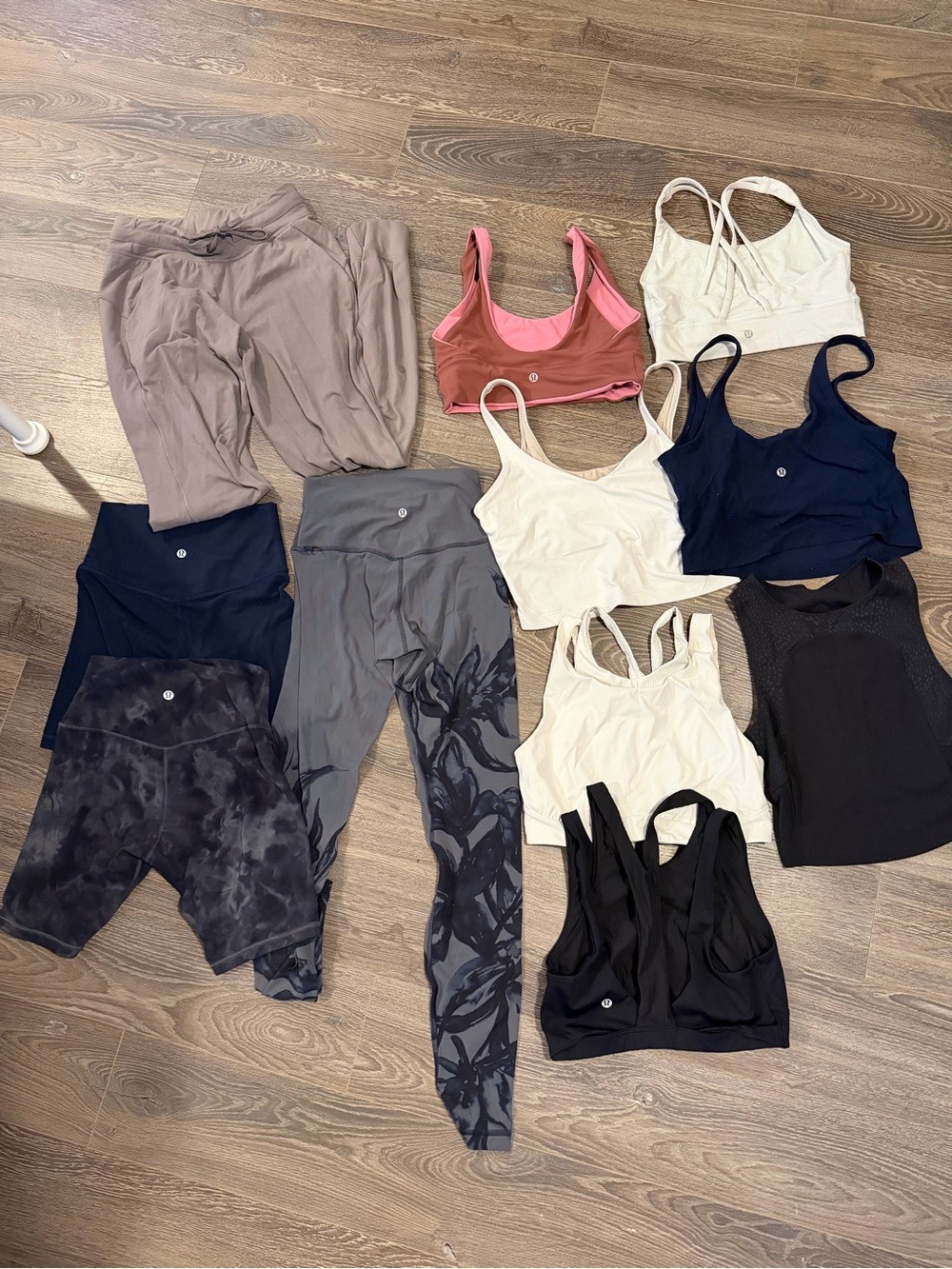 **RARE OPPORTUNITY** Lululemon clothing lot. Looking to sell as whole drop!